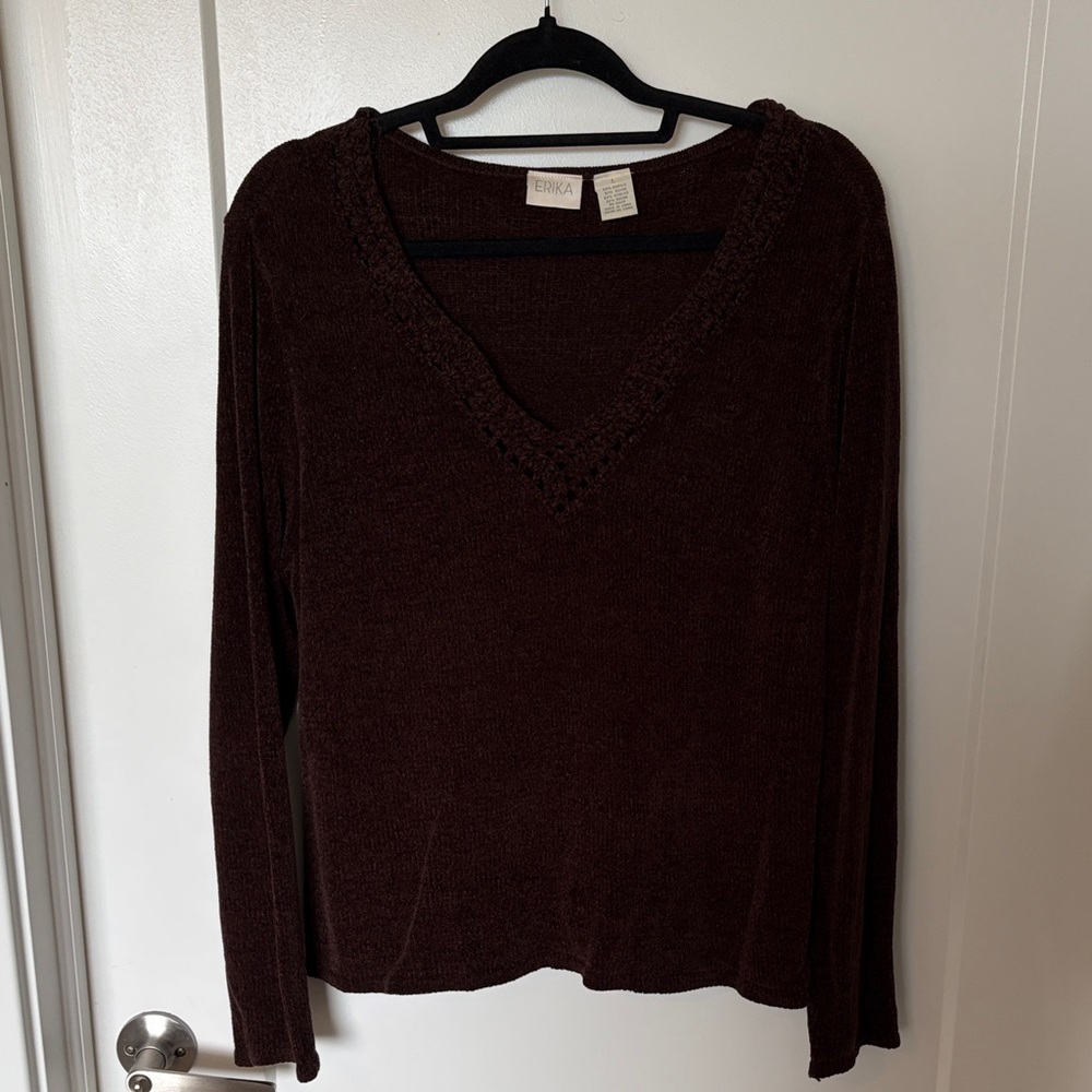 Erika Vintage Chenille Sweater